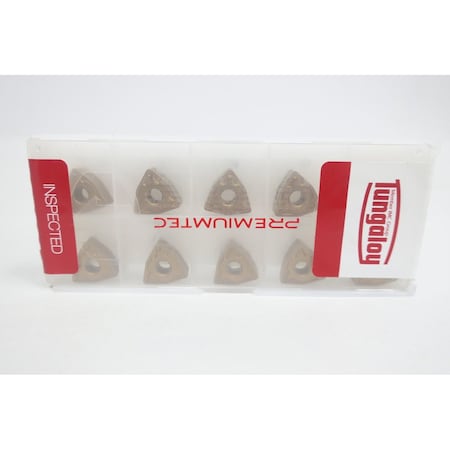 TUNGALOY Carbide Inserts 10 Count WNMG060408-ASW WNMG322-ASW T9125